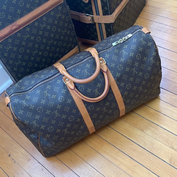 Louis Vuitton Boston keepall 55 Travel Bag. - Picture 9 of 15